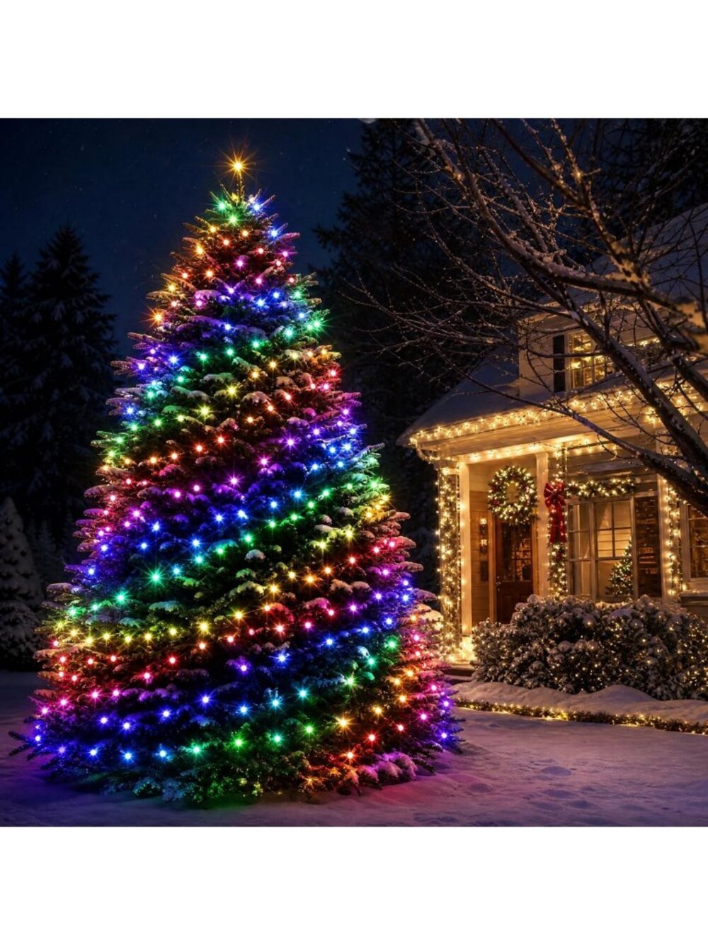 300 LED Color Changing String Lights - 98FT Smart Remote & App Control for - Picture 6 of 8